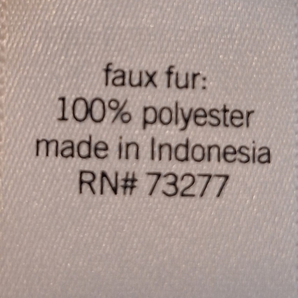 SO White Sherpa Jacket with Neon Yellow Accents - Picture 7 of 7